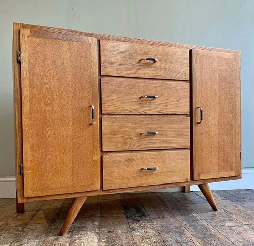 Vintage 1950s french oak - french,