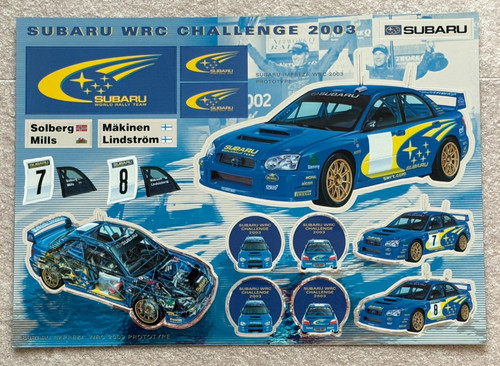 Subaru wrc challenge - subaru,