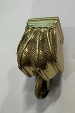 Vintage Solid Brass Lion Paw