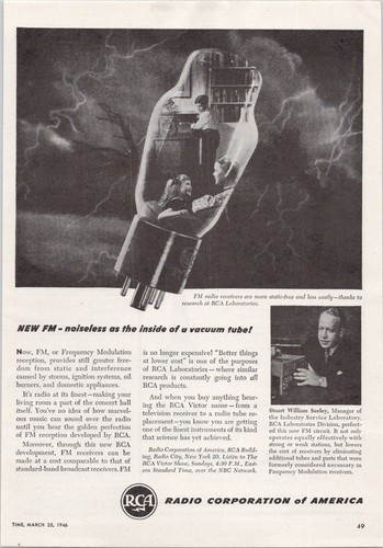Rca 1946 vintage print - rca,