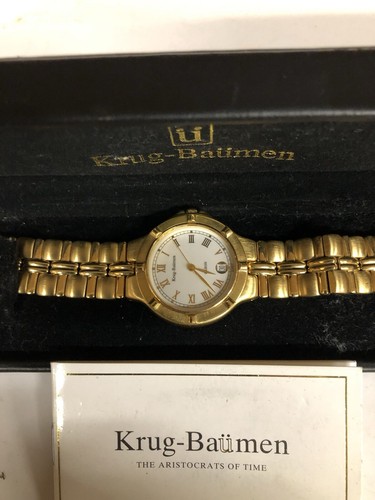Krug baumen gents watch - krug,