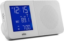 Braun Digital Multi-Region Controlled Clock with FM/AM Radio,  LCD ,.
