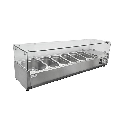 Saladette prep fridge - saladette,