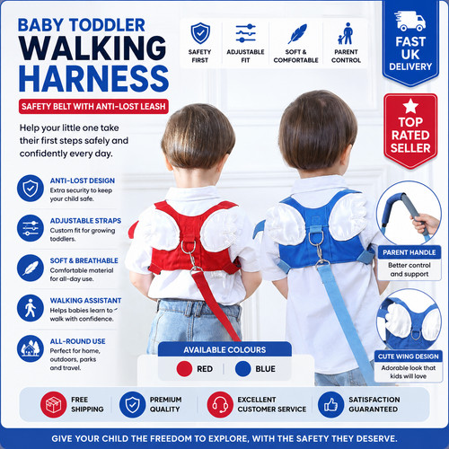 Baby walking reins safety wing - walking,