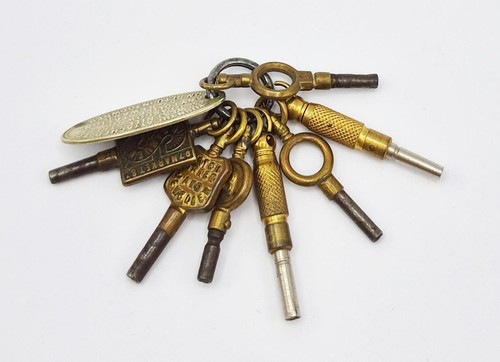 Victorian pocket watch - 7x, keys