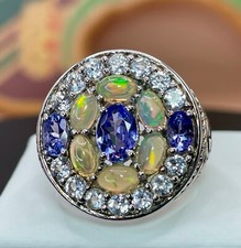 Genuine Tanzanite Opal Zircon