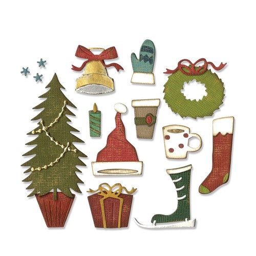 Festive things sizzix tim - things,