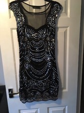 Flapper  Style Black and