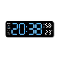 LED Digital Wall Clock Desk