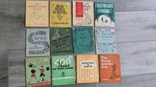Scout Books Vintage X 12 (Lot