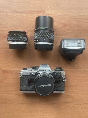 Used olympus 10 slr film - olympus,