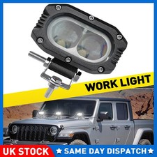 Pair LED Work Light-Bar Flood