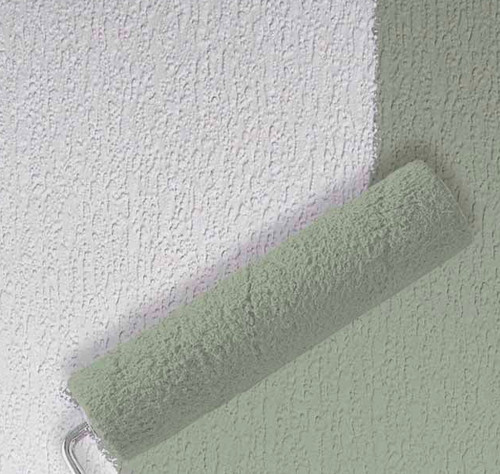 White blown vinyl wallpaper - white,