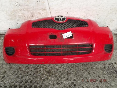 Toyota yaris front bumper red - toyota,