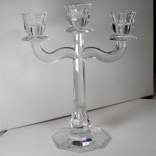 Waterford for MARQUIS lead crystal 3-arm Candelabra Made in Germany 12"Tx10" NIB