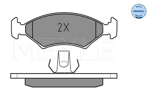 025 207 5318 meyle brake - 207,