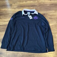 Scotland Men’s Navy Blue Long Sleeve Rugby Jersey Size XL