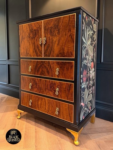 Art deco vintage tallboy - vintage,