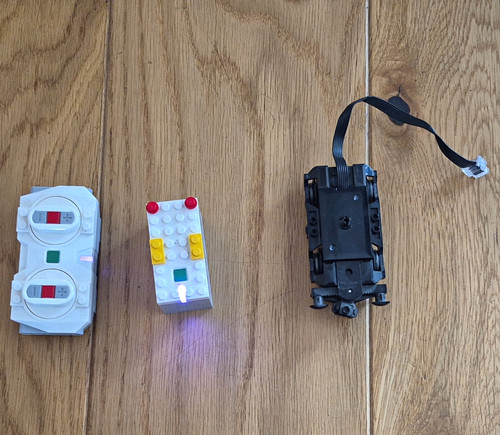 Lego powerup train motor - train, &