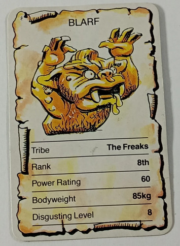 Mini boglins blarf power - mini, card