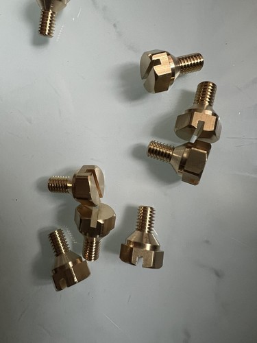 Gas meter pressure test screw - test,