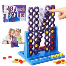 Large 4 In A Row Board Game Educational Toy Kids Giant Connect Four Family Fun