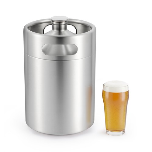 Liter beer keg 304 stainless - keg,