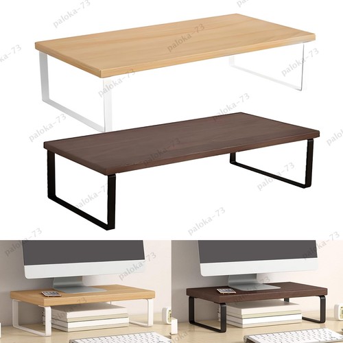 Space saving monitor riser for - space,