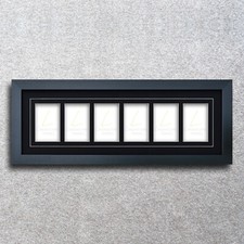 Picture Frame, 6 Apertures for