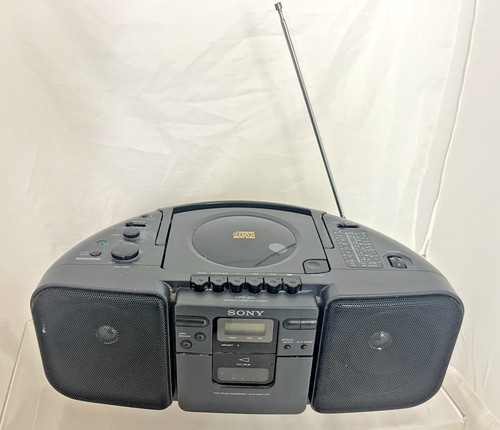 Sony cfd 20l boombox radio - sony,
