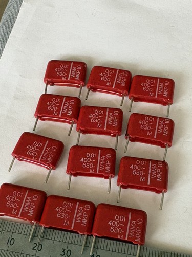 12pcs wima 10nf 01uf 10nk - wima, 0.01uf