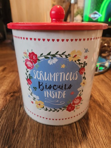 Vintage biscuit tin - biscuit,