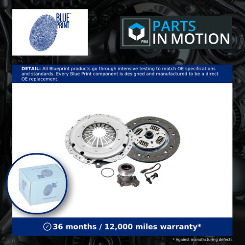 Clutch kit 3pc - kit,