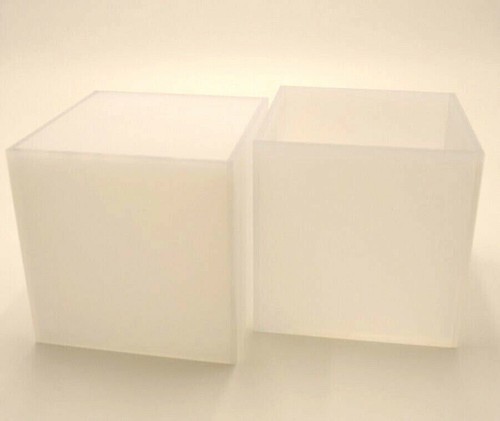 Perspex acrylic cube tray - cube,