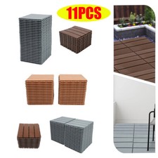 11x WPC Decking Tiles Garden
