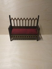 Dollshouse tudor settle with a