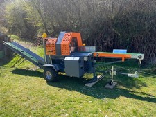 20 Tonne Firewood Processor, Petrol Engine with Hydraulic Log Splitter 