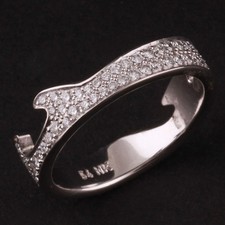 Georg Jensen Gold Ring # 1370