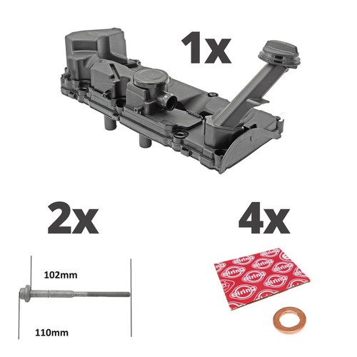 Valve cover bolts gasket - bolts, +