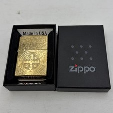 Rare Zippo Lights Armor 5-side