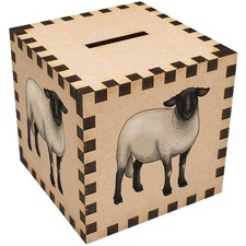'Suffolk Sheep' Money Box /