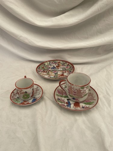 Vintage japanese satsumaware - vintage,