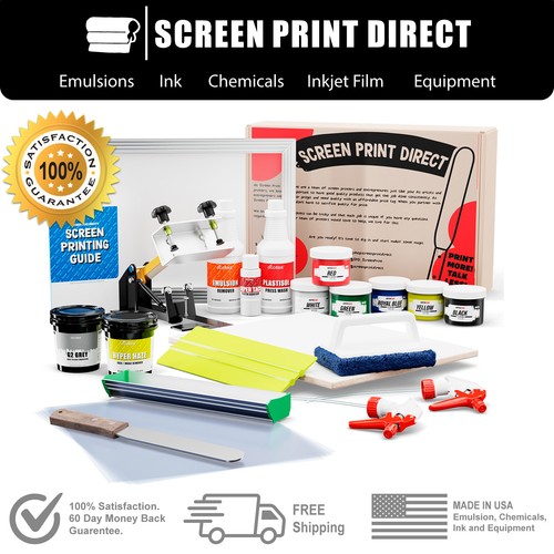Screen printing starter kit - screen,