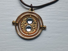 HARRY POTTER HERMIONE GRANGERSTIME TURNER NECKLACE, FILM PROP PENDANT!! Fixed
