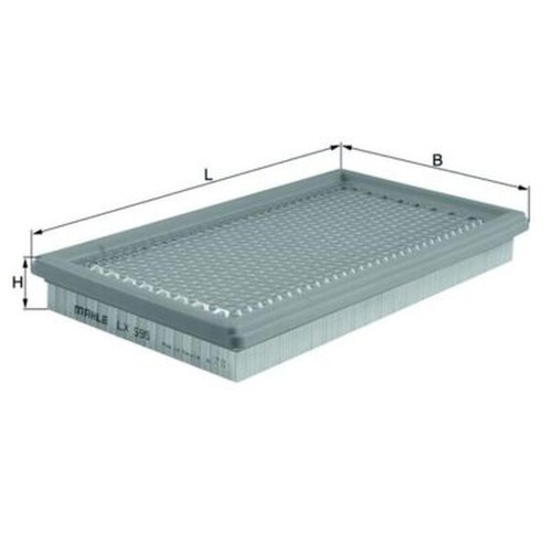 Knecht 595 air filter for - lx,