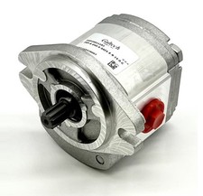 Galtech Hydraulic Gear Pump, Gp2, 11CC, Clockwise, BSP, SAEA 2Bolt 9th Spline