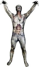Adult Monster Zombie Morphsuit Men`s Scary Halloween Fancy Dress Costume M - XXL