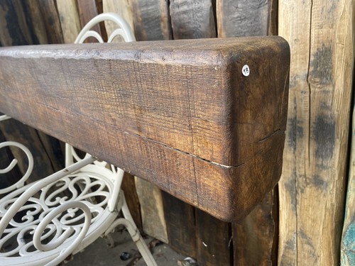 Solid oak fireplace beam - fireplace,