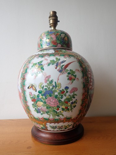 Chinese famille rose ginger