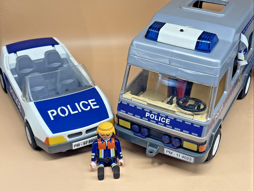 Playmobil 4023 police van - 4023,
